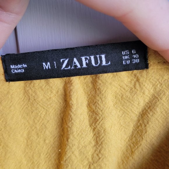 Zaful 100% Cotton Romper - Picture 4 of 7